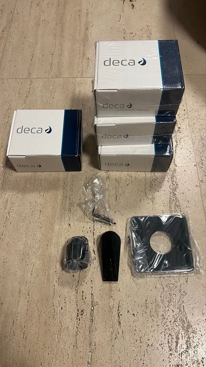 Vendo 4 Monocomandos Deca bl.26, cor Black Noir, novos - Foto 4