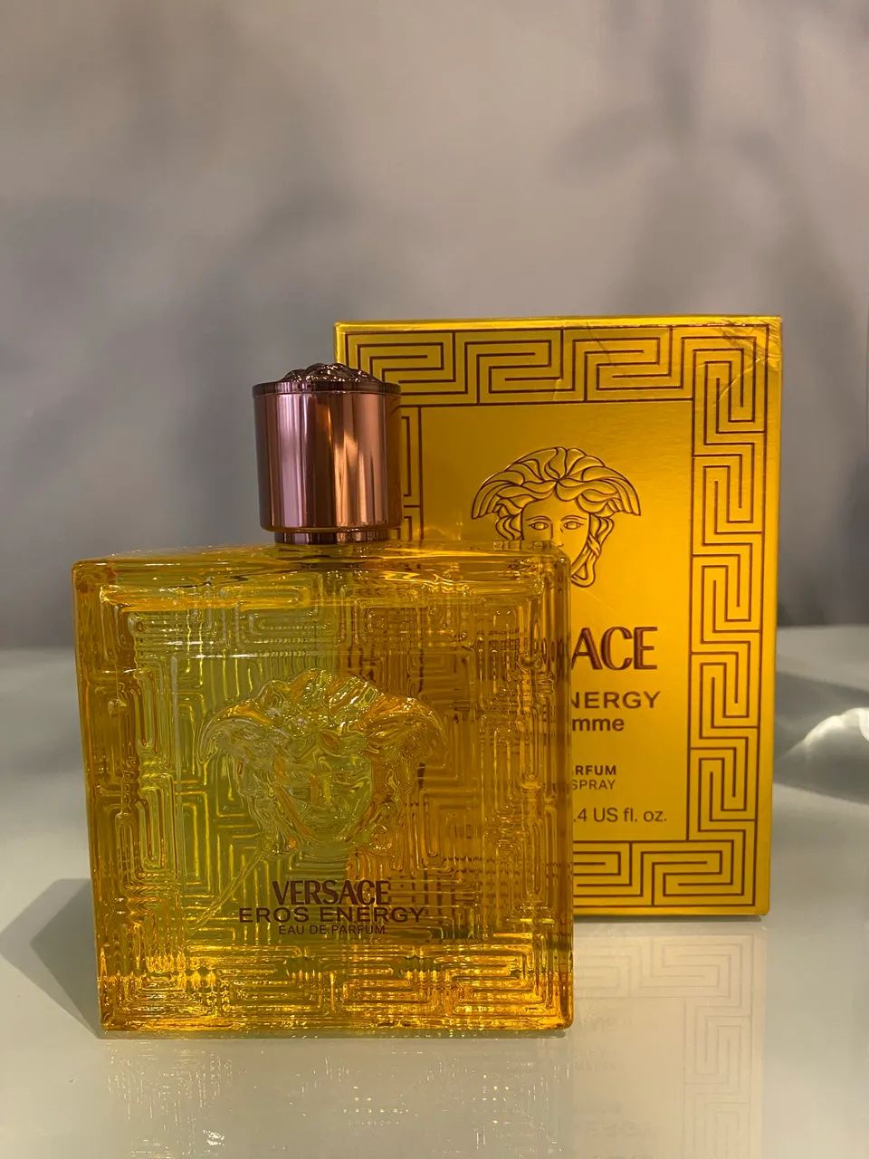 PERFUME VERSACE EROS ENERGY 100ML - ORIGINAL  - Foto 2