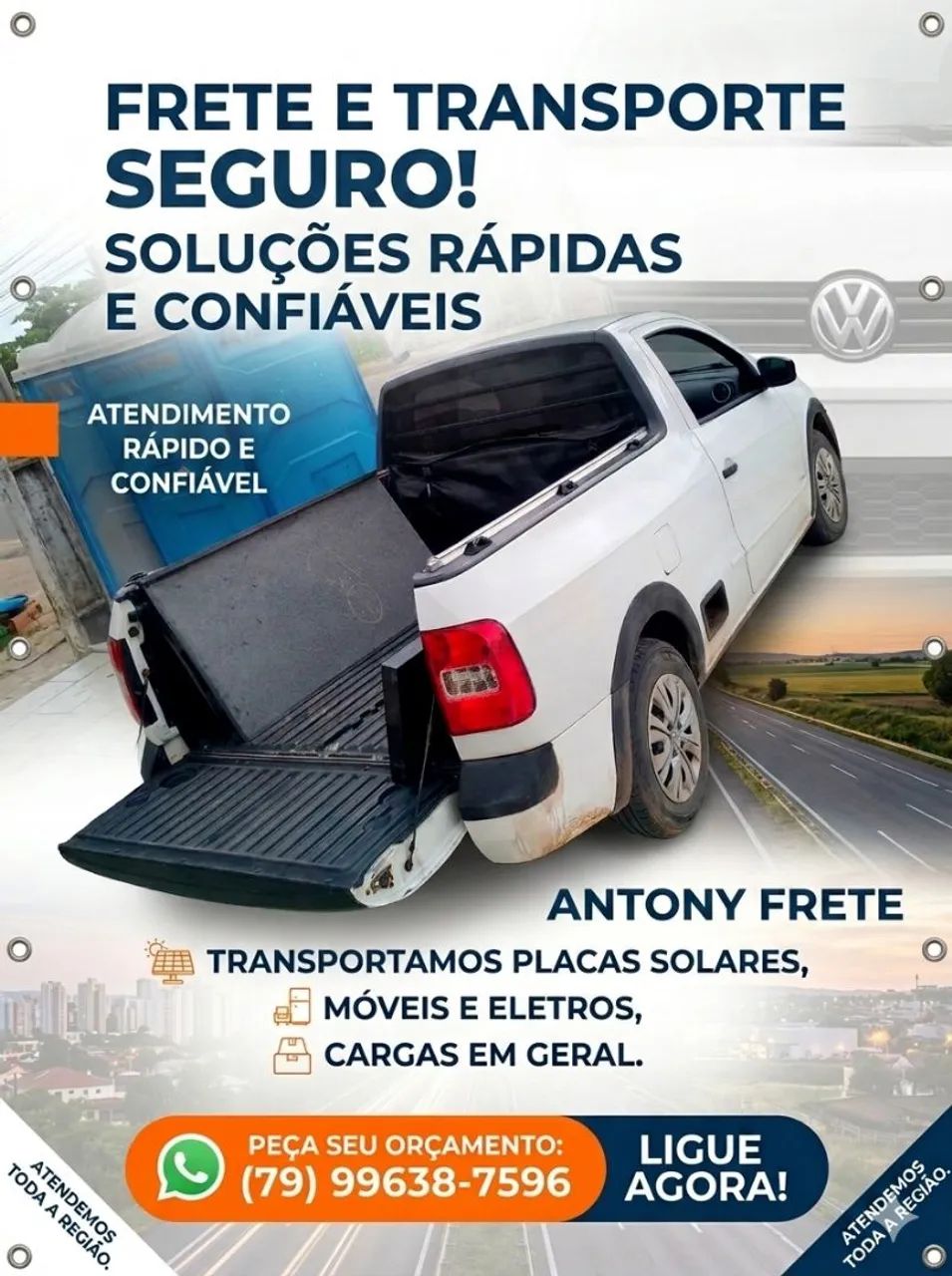 Frete e mudança 