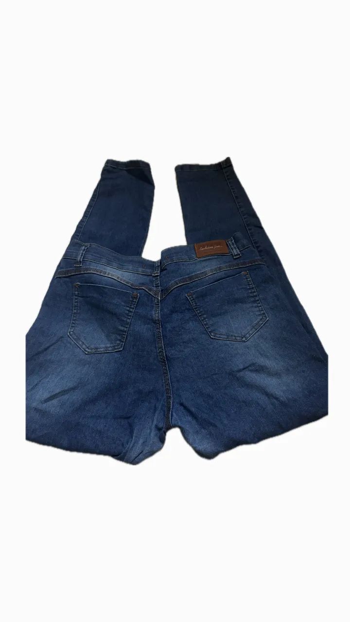 Calça jeans azul  - Foto 3