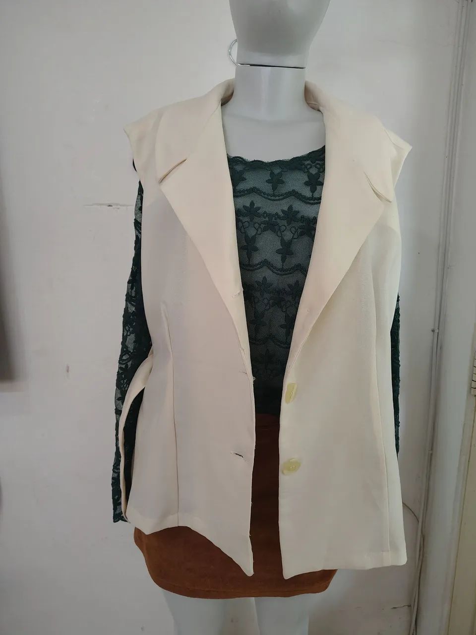 Colete feminino desapego 