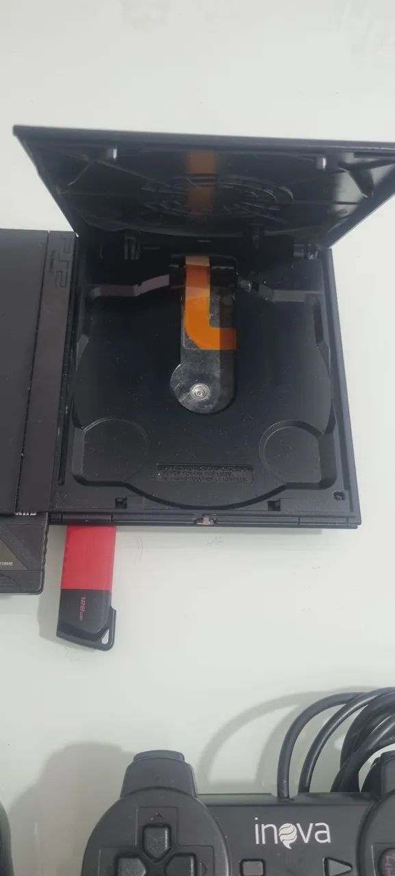 Playstation 2 slim (funcionando, sem leitor) - Foto 3