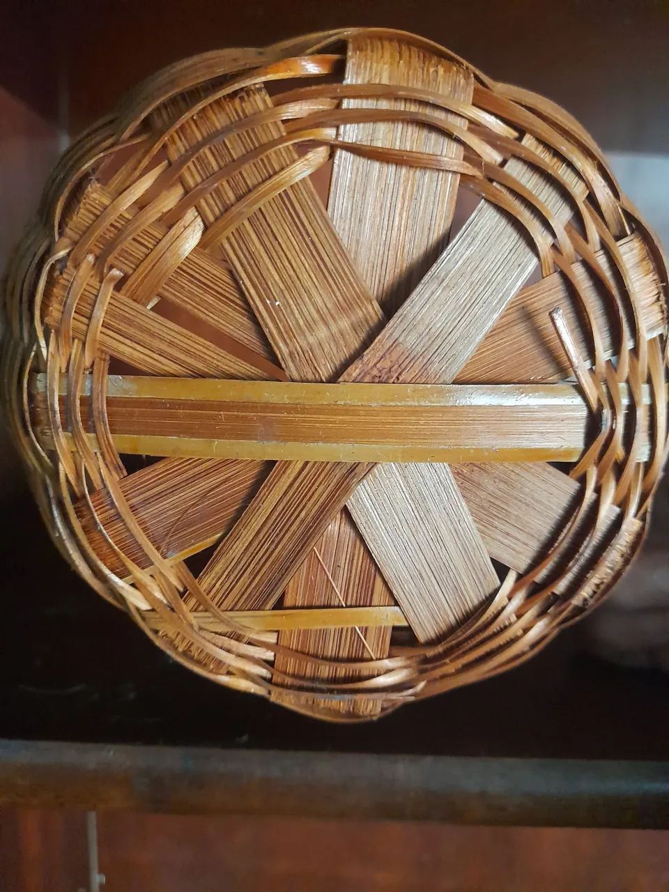 Cestinha em vime. - Foto 2