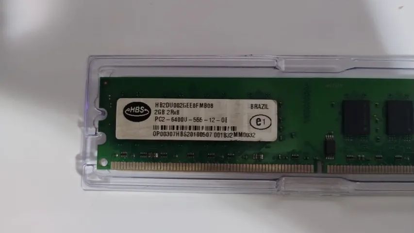 Memória RAM 2GB DDR2 PC2-6400U - Foto 2