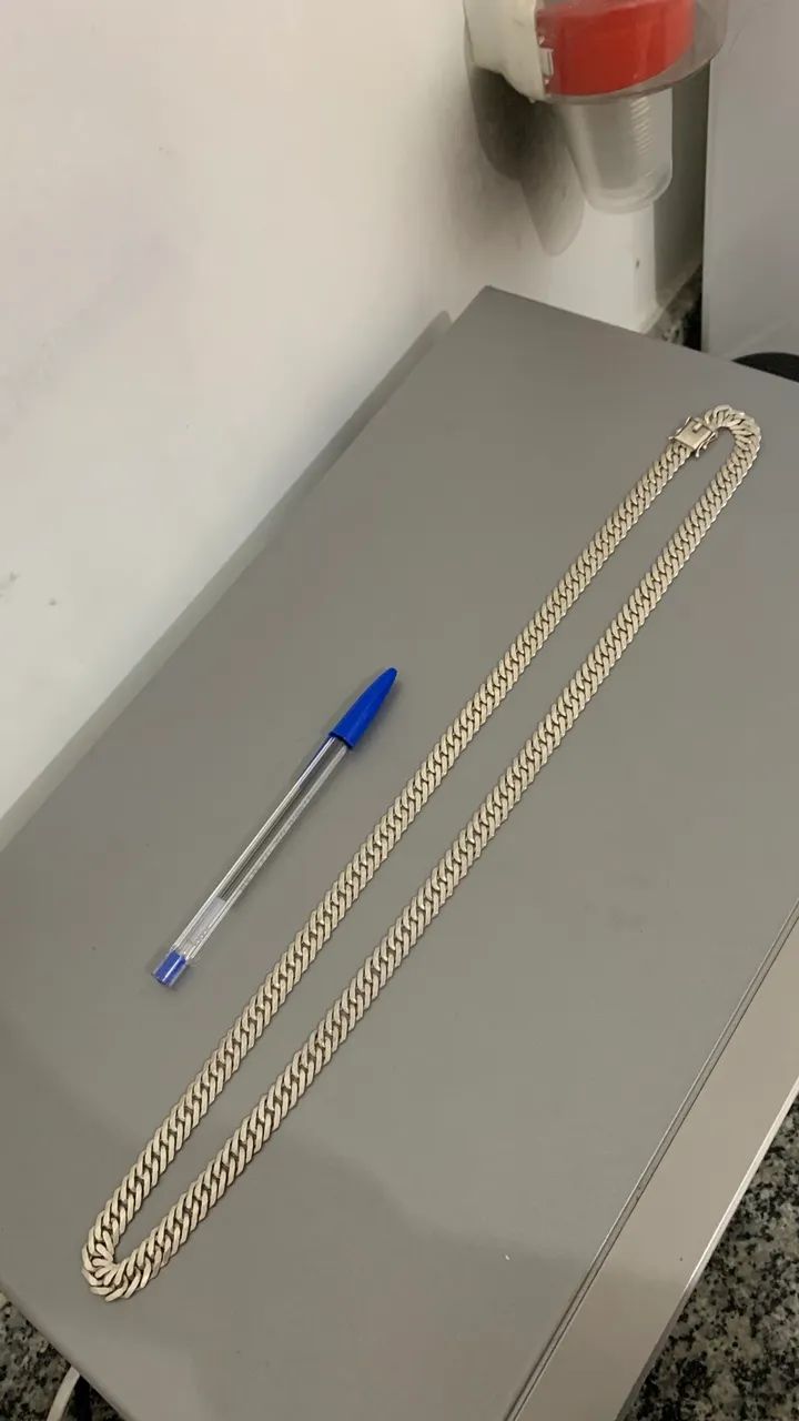 CORDÃO E PULSEIRA DE PRATA - Foto 2