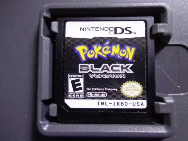 Jogo Pokemon Black Version Nintendo Ds Conservado  - Foto 4