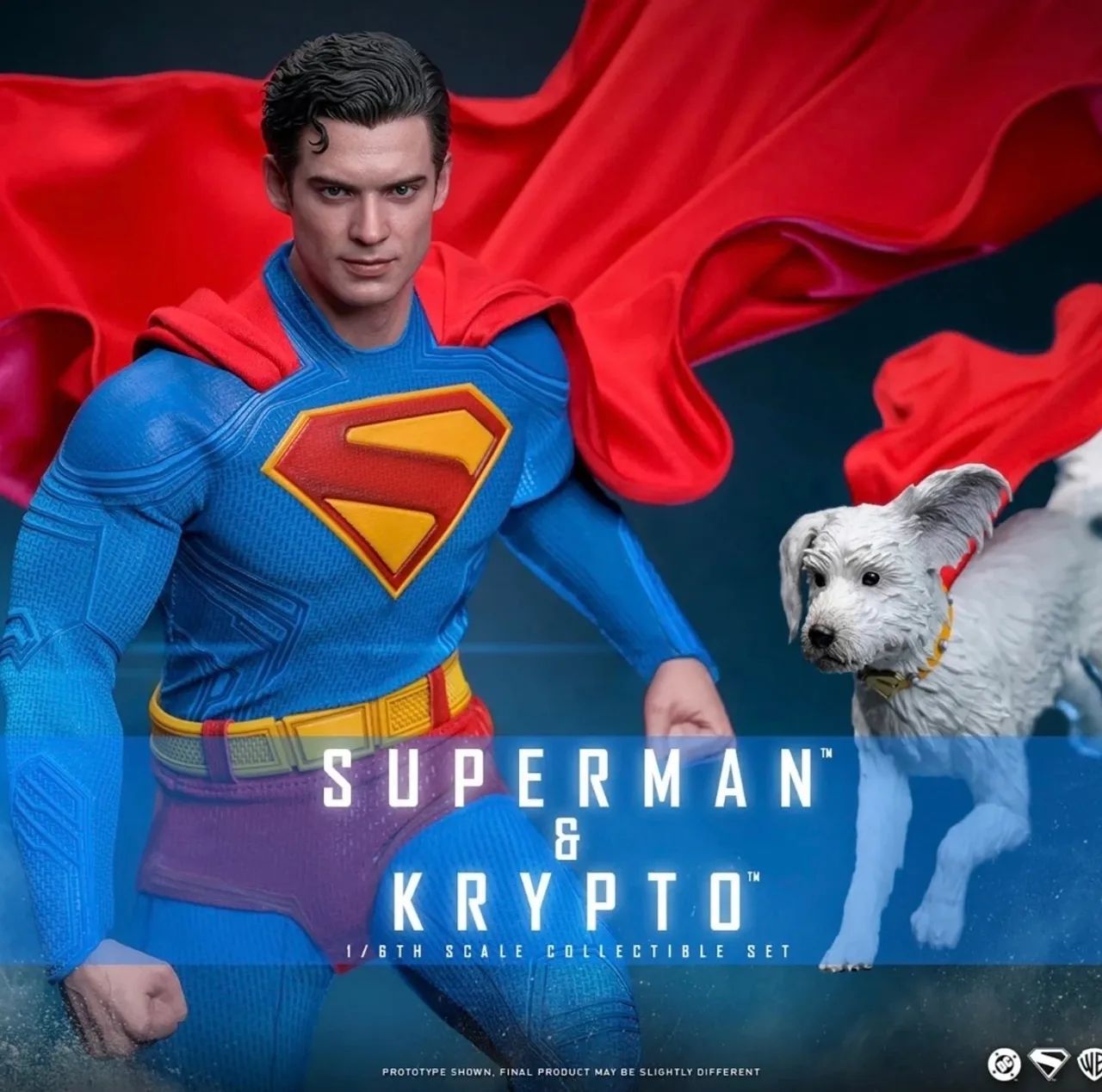 hot toys Superman e krypto MMS812 - Foto 2