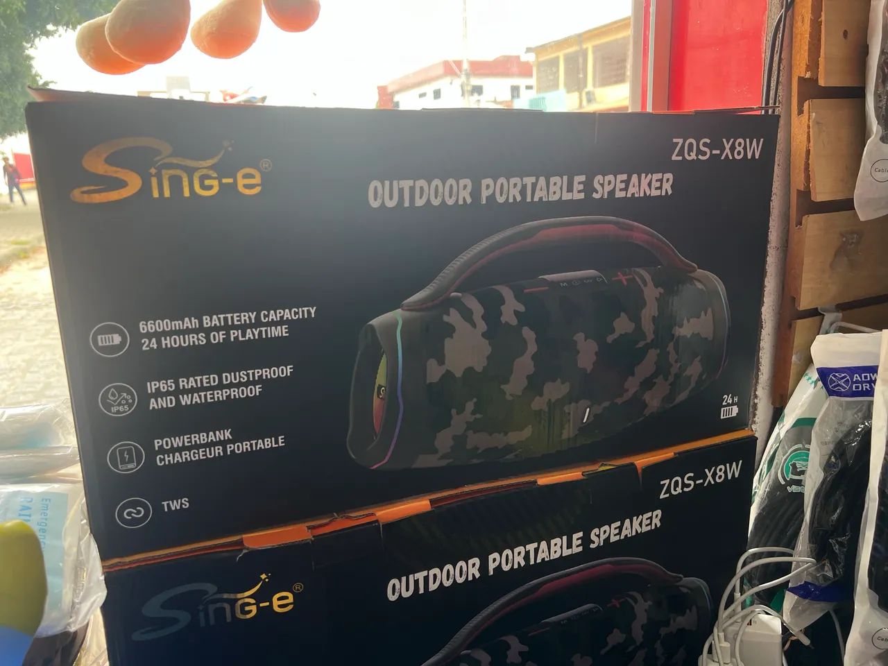Caixa de Som Bluetooth Sing-e ZQS-X8W  - Foto 2
