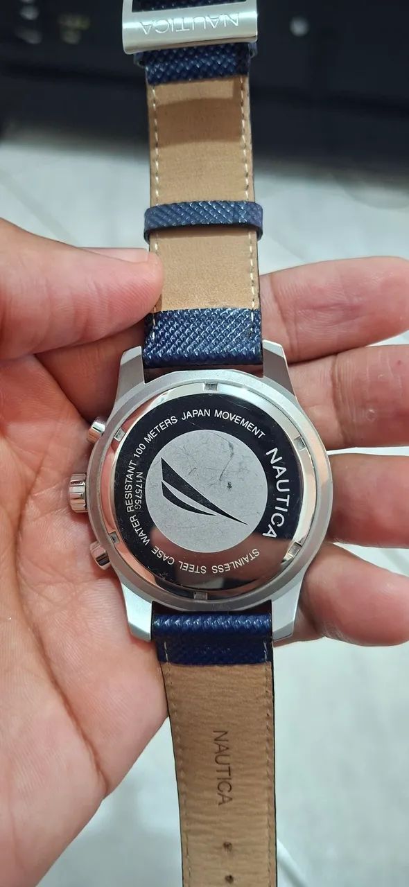 Relógio nautica original vendo olx pay mais entrega para todo Brasil faço envio  - Foto 5