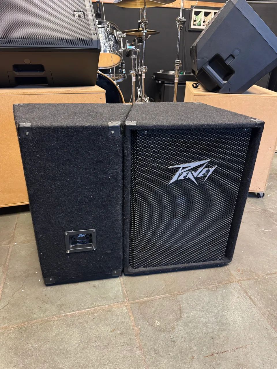 Par de caixas passivas 12? peavey - Foto 4