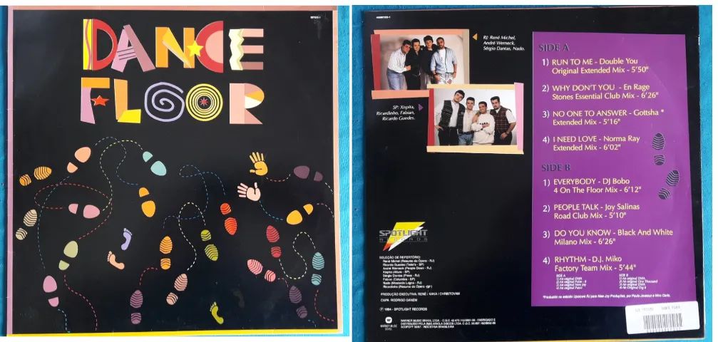 Disco de Vinil Dance Floor   Gottsha - No One To Answer e outros