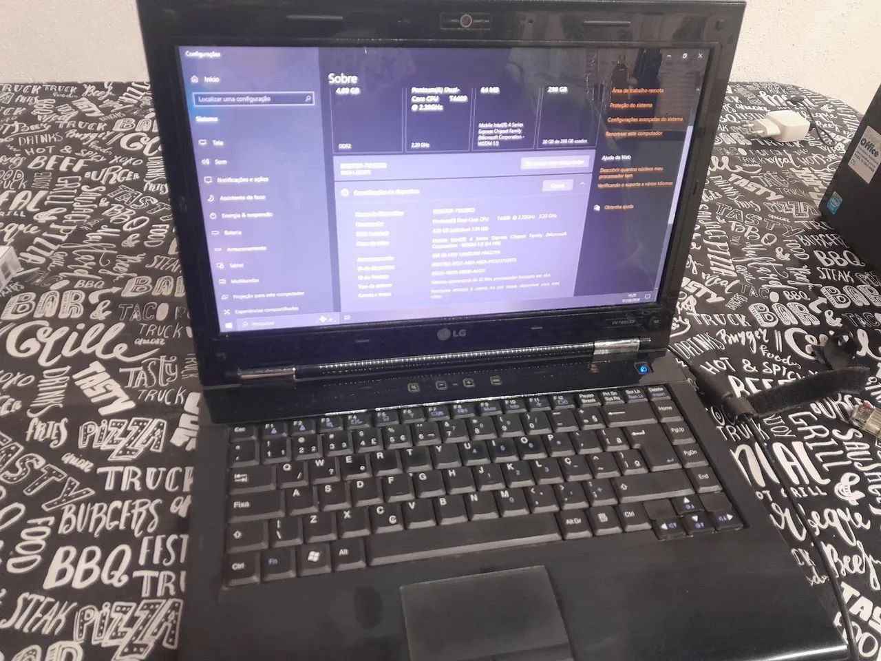 Notebook positivo 
