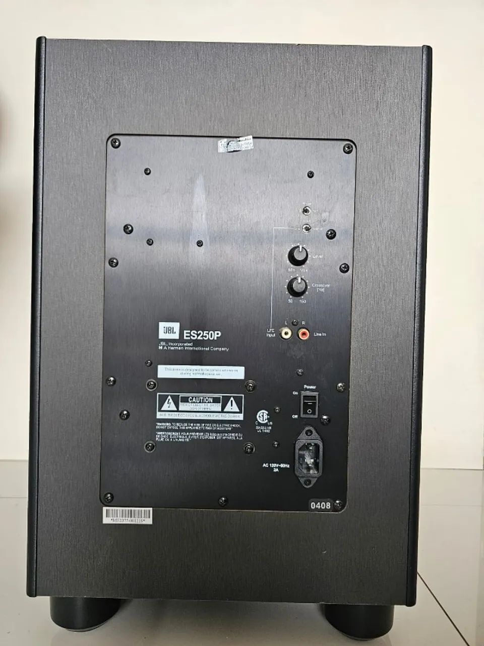 Subwoofer Hi-fi - JBL  -ES-250p 400wrms 12polegadas  (Usado) - Foto 3