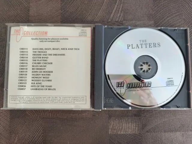 Cd The Platters - The Collection 1990 - Importado - Foto 3