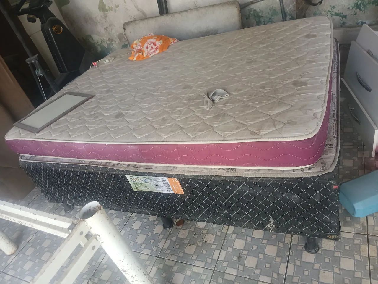 Cama box casal