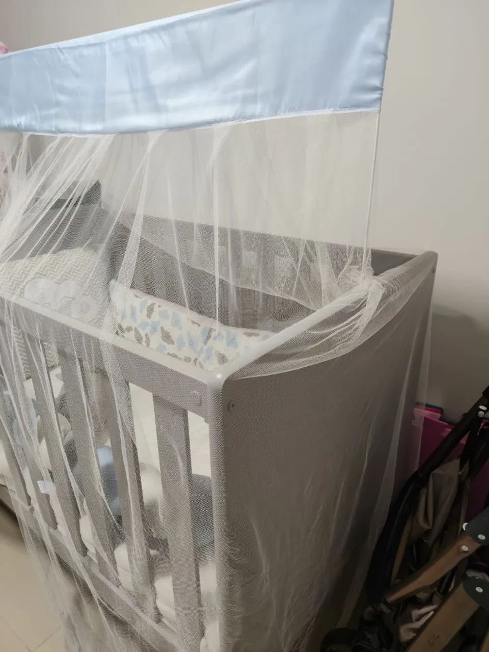 Jogo de quarto Infantil Reller Classic Cinza - Foto 4