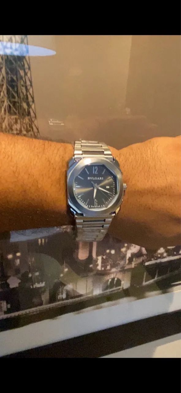 RELÓGIO DE PULSO BVLGARI PRIMEIRA LINHA 