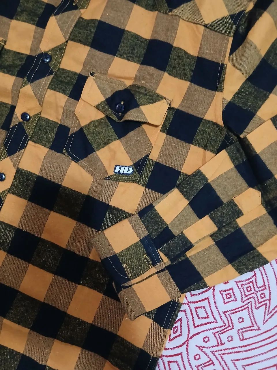 Camisa xadrez HD nova G - Foto 3
