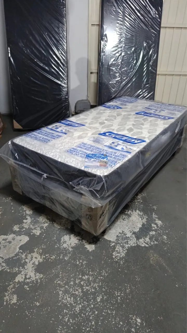Cama box solteiro 