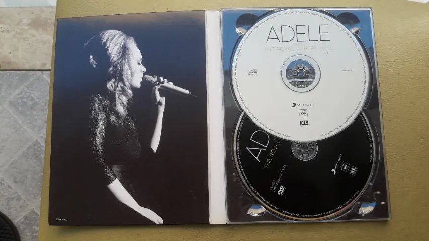 CD MAIS DVD DA ADELE OBS.. OS DOIS