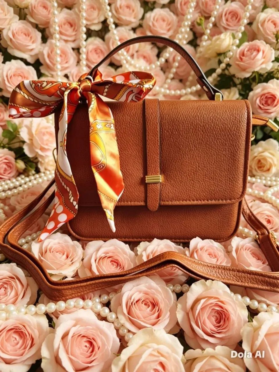 Bolsa lindíssima caramelo 21  comp.