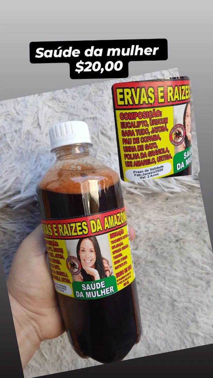 Caixa de produtos pela metade do preço 