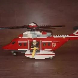Helicóptero Lego Bombeiros - Foto 5