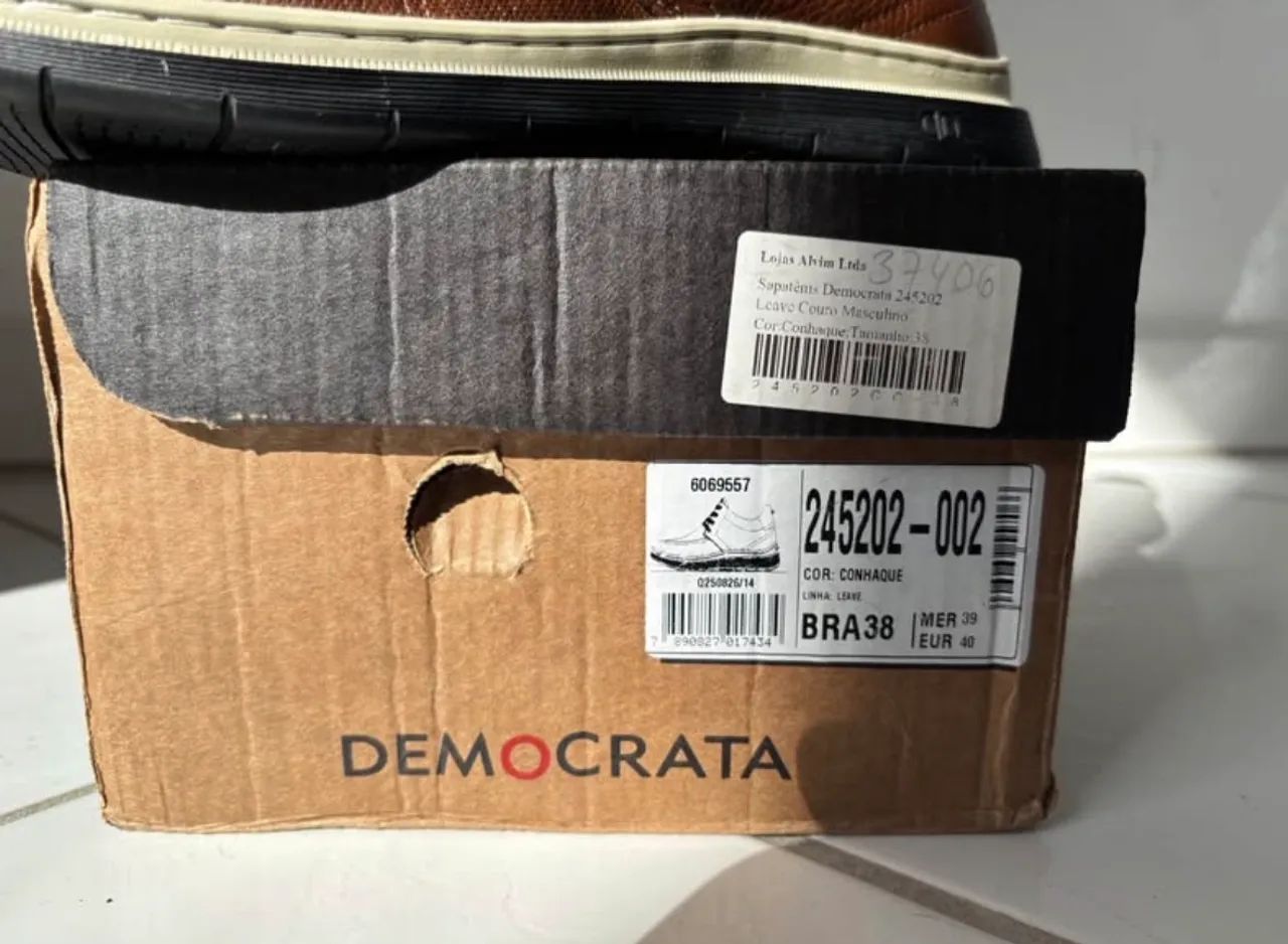 Sapatênis Democrata marrom  - Foto 2