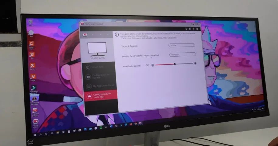 monitor LG ultraWide 29 polegadas 75Hz 5ms Branco 29WK600 - Foto 3