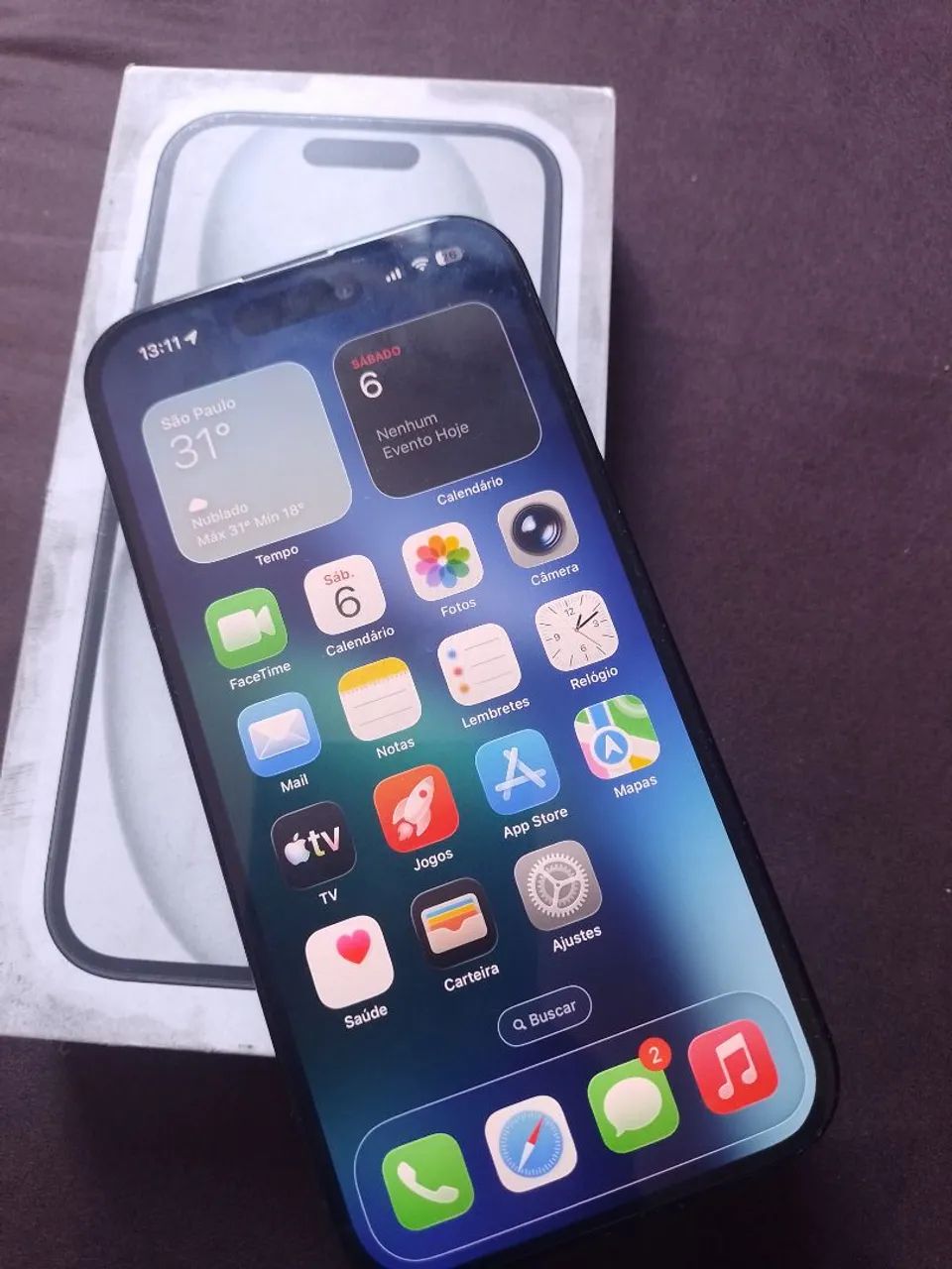 iPhone 15 256 preto - Foto 3