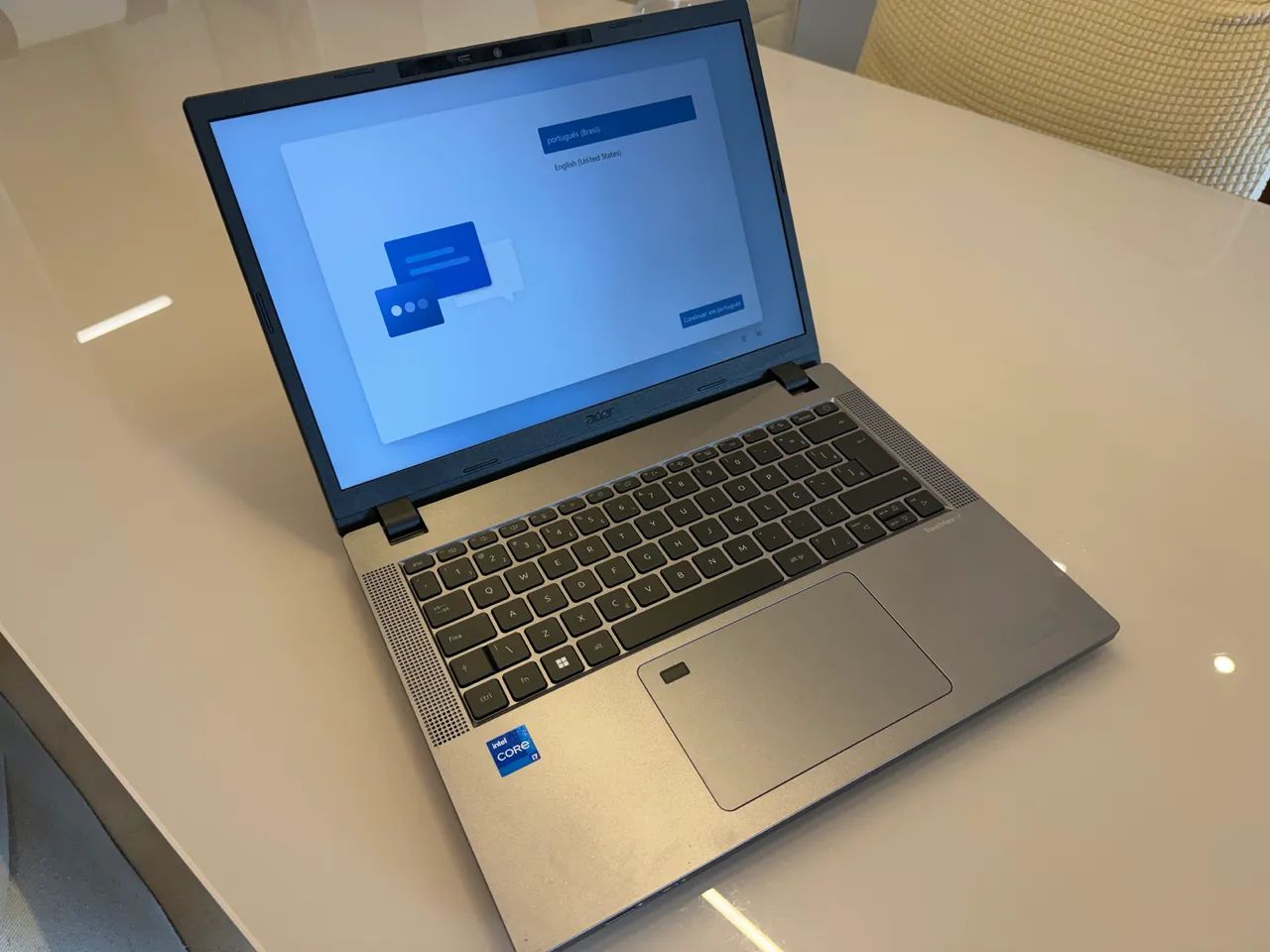 Notebook Acer Travelmate i7 13ª Geração 16gb de RAM 512 SSD Windows 11 Pro 14 Polegadas - Foto 2