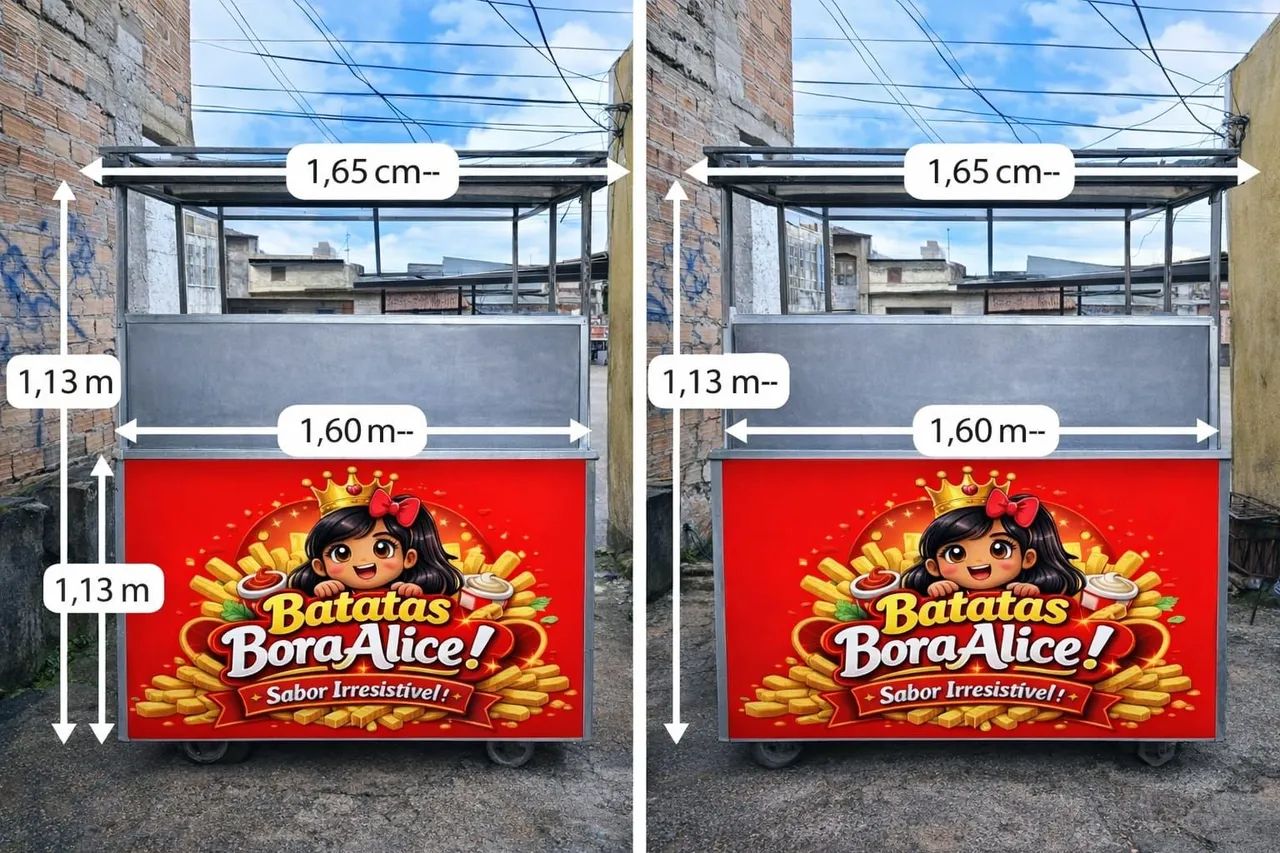 Carrinho de lanche  - Foto 2