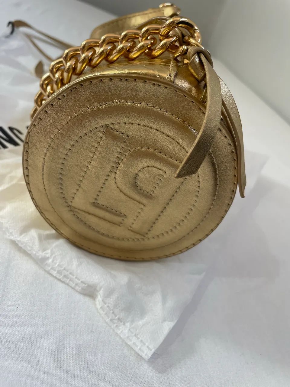 Bolsa Lança perfume em couro  - Foto 5