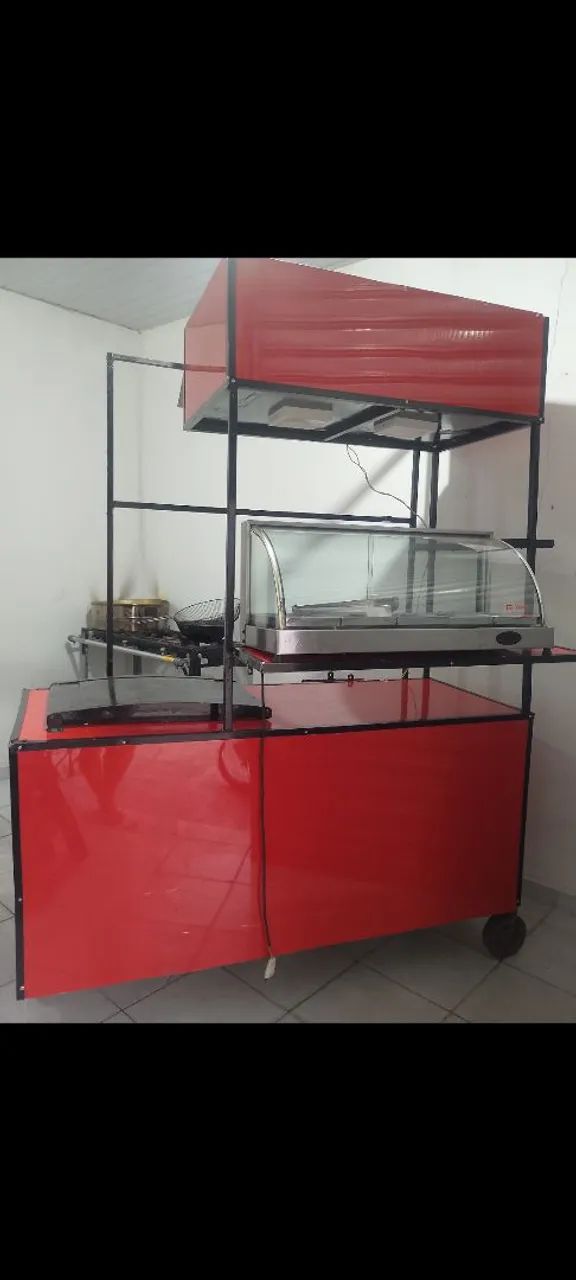 VENDO CARRINHO DE LANCHE EM PERFEITO ESTADO, ACEITO PROPOSTA 