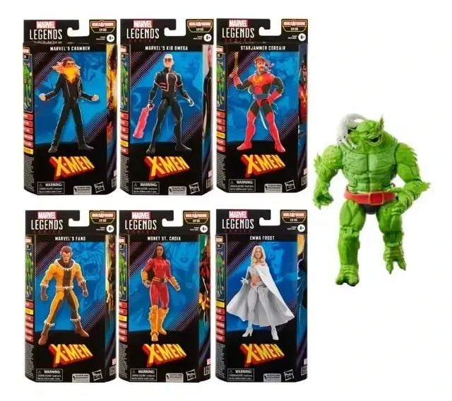 Marvel Legens X-Men Emma Frost Chamber Kid Omega Fang Monet St