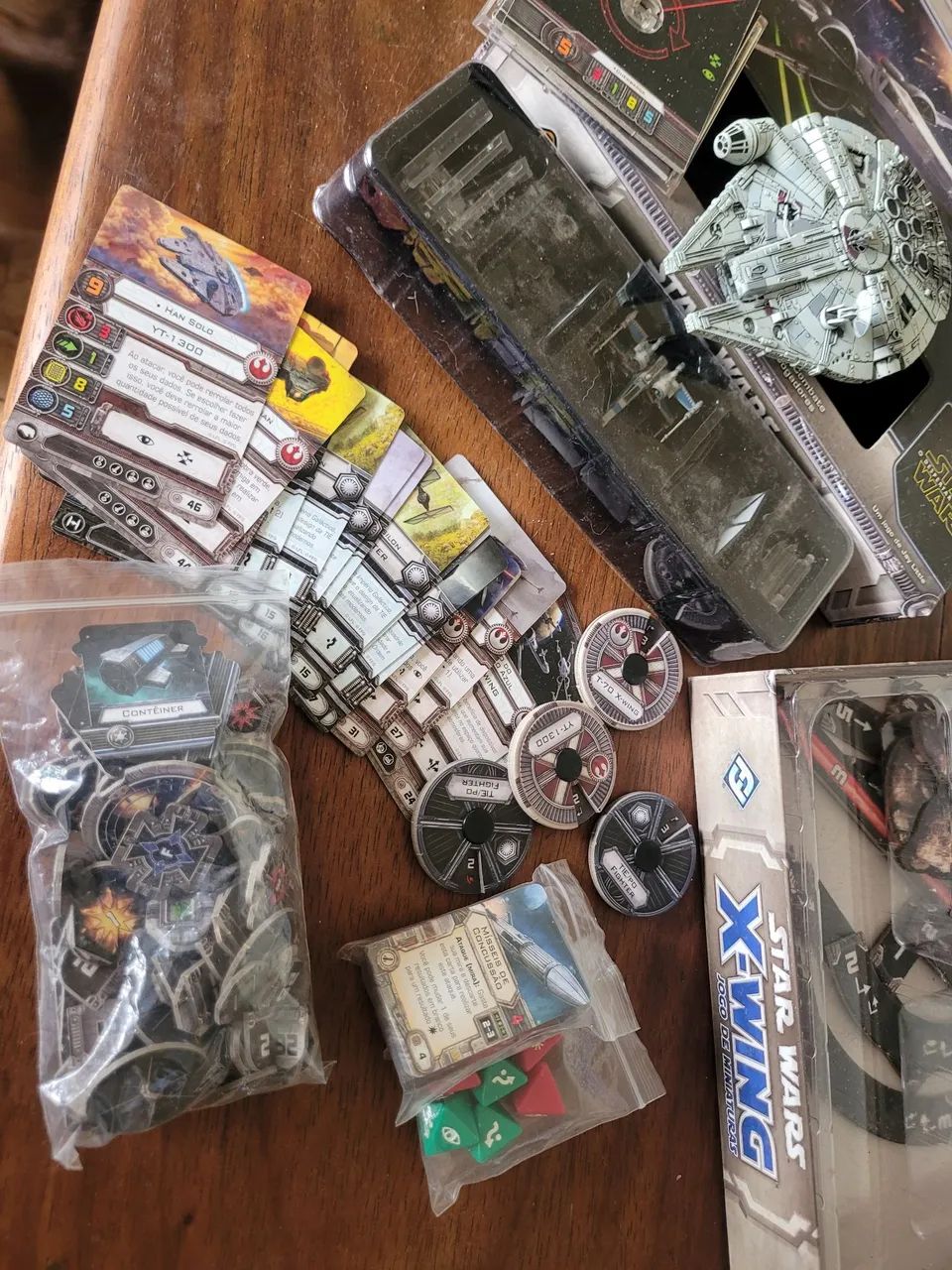 Jodo de miniaturas X-Wing + Millenium Falcon - Foto 4