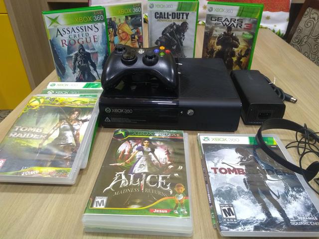 Xbox super slim desbloqueado joga online