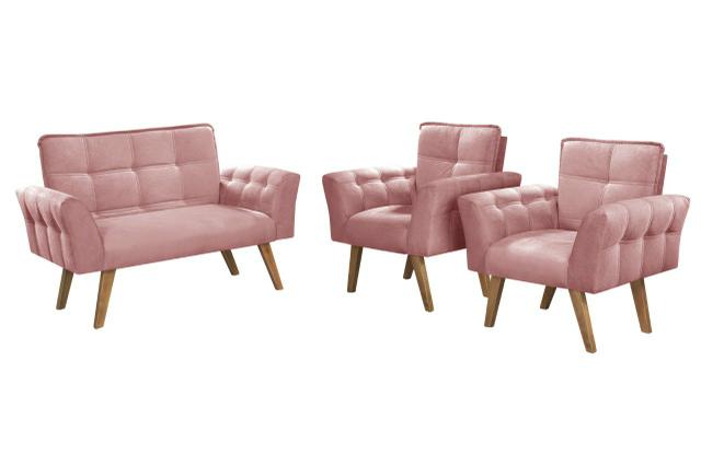 Conjunto de Poltronas Anabelle Retro ???Lindas!!!Direto da fábrica?