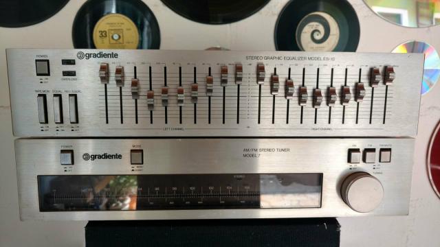 Tuner e Equalizador Gradiente Raridade - Foto 2