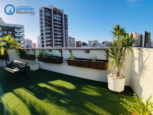 Apartamento Cobertura com 4 dormitórios à venda, 346 m² por R$ 2.500.000 - Meireles - Fort - Foto 2