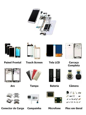 Eu arrumo tela celular tenho fone carregador e película de vidro - Foto 3