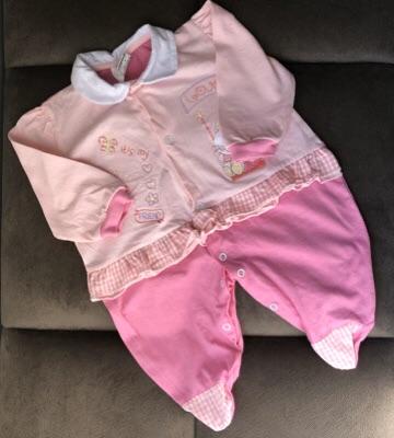 Combo de roupinha bebê menina 1-6 meses - Foto 6