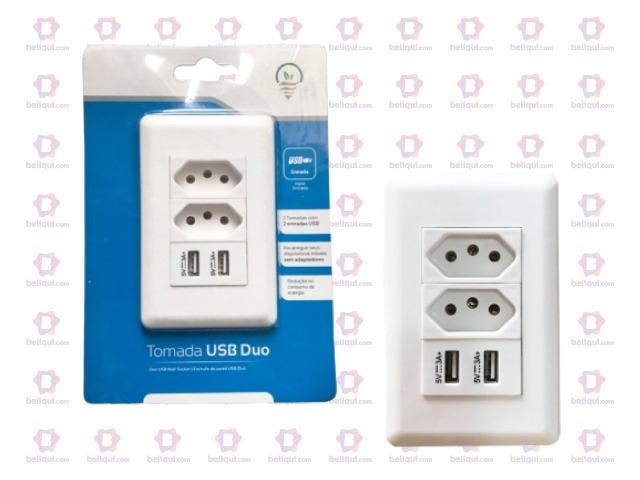 Tomada USB Carregador Celular - Foto 6