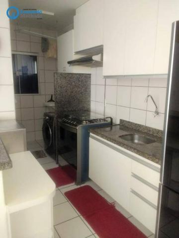 Apartamento com 3 dormitórios à venda, 59 m² por R$ 290.000 - Guararapes - Fortaleza/CE - Foto 4