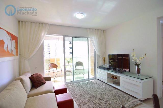 Apartamento com 2 dormitórios à venda, 70 m² por R$ 410.000,00 - Guararapes - Fortaleza/CE - Foto 3
