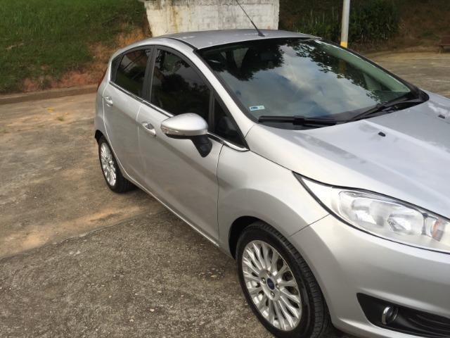 New Fiesta 1.6 Titanium Automático Unica Dona 2020 Pago - Foto 3