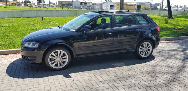 Audi a3 2.0t sportback tfsi s-tronic impecável com teto - Foto 7