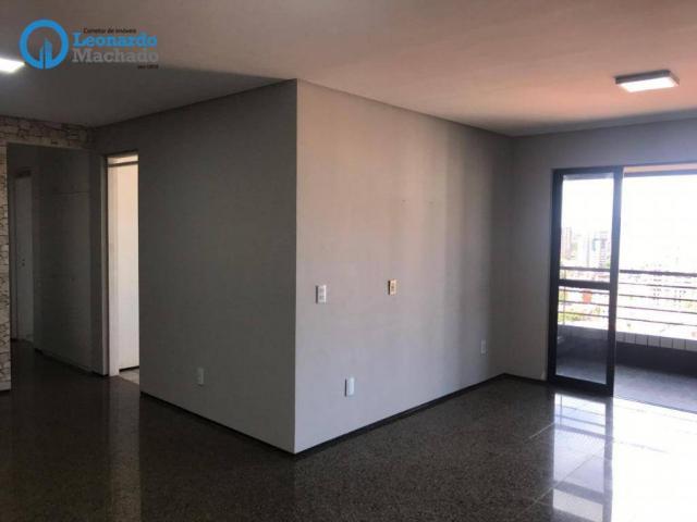 Apartamento com 3 dormitórios à venda, 125 m² por R$ 495.000 - Varjota - Fortaleza/CE - Foto 5