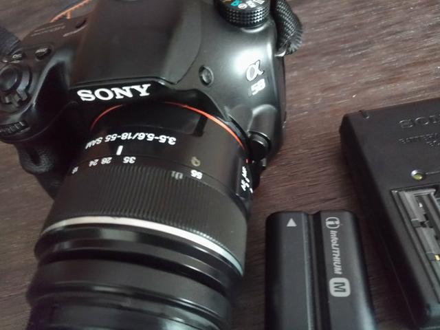 Vendo câmera Sony Alpha a58