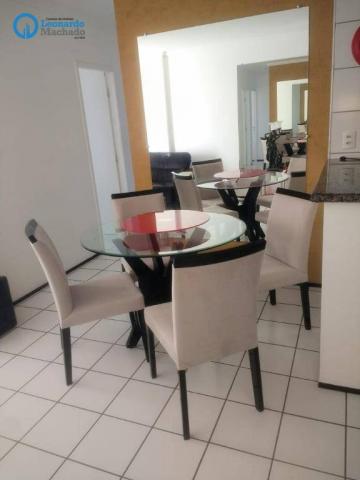 Apartamento com 3 dormitórios à venda, 59 m² por R$ 290.000 - Guararapes - Fortaleza/CE - Foto 3